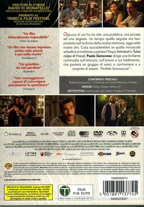 Perfetti sconosciuti di Paolo Genovese - DVD - 6