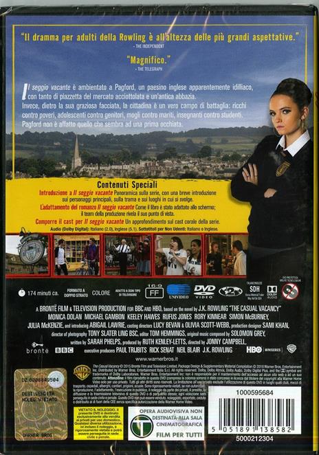 Il seggio vacante di Jonny Campbell - DVD - 2