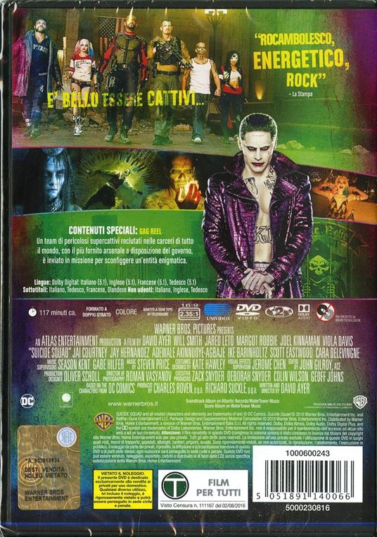 Suicide Squad (DVD) di David Ayer - DVD - 6