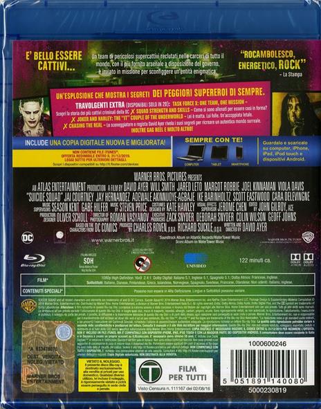 Suicide Squad (Blu-ray) di David Ayer - Blu-ray - 6