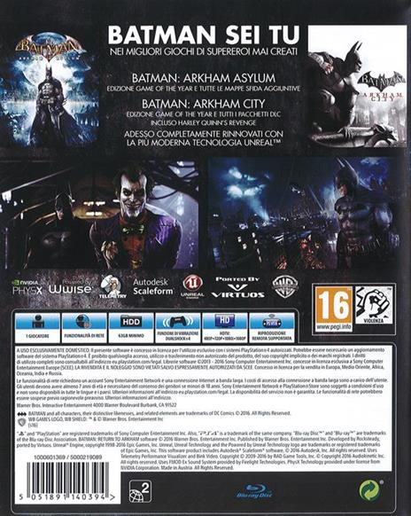 Batman: Return to Arkham - PS4 - 3