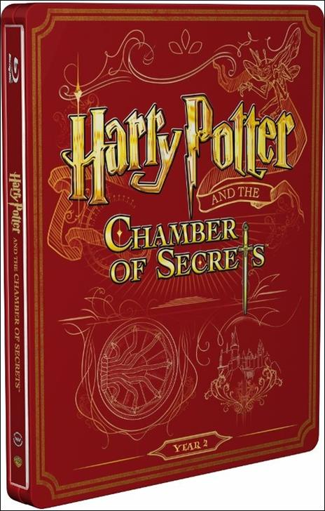 Harry Potter e la camera dei segreti (Steelbook) di Chris Columbus - Blu-ray