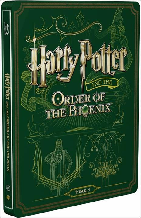 Harry Potter e l'ordine della Fenice (Steelbook) di David Yates - Blu-ray