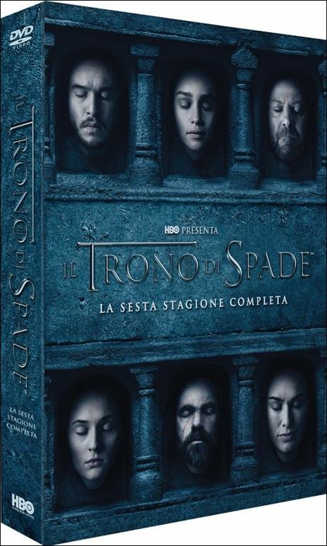 Il trono di spade. Stagione 6 (5 DVD) di Alex Graves,Daniel Minahan,Alik Sakharov - DVD