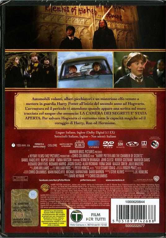 Harry Potter e la camera dei segreti (Edizione Speciale)<span>.</span> Edizione Speciale di Chris Columbus - DVD - 3