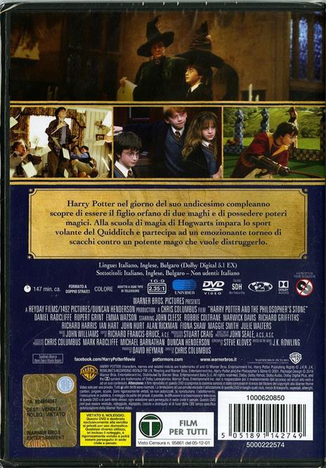 Harry Potter e la pietra filosofale (Edizione Speciale)<span>.</span> Edizione Speciale di Chris Columbus - DVD - 3