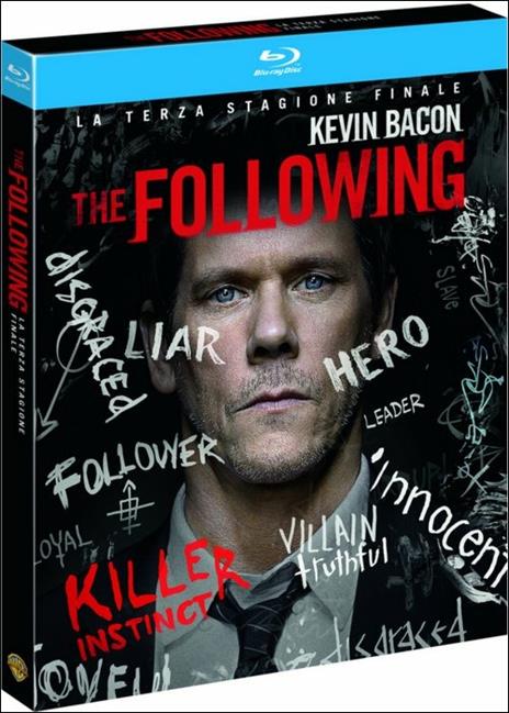 The Following. Stagione 3 (3 Blu-ray) di Marcos Siega,Joshua Butler,Liz Friedlander - Blu-ray