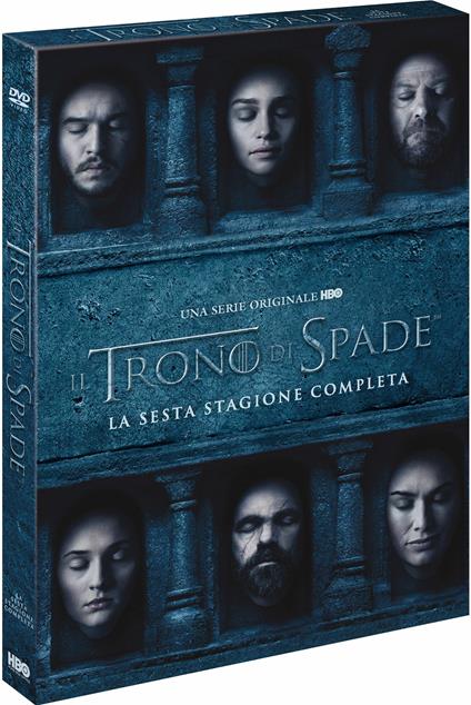 Il  trono di spade. Game of Thrones. Stagione 6. Standard pack. Serie TV ita (5 DVD) di Alex Graves,Daniel Minahan,Alik Sakharov - DVD
