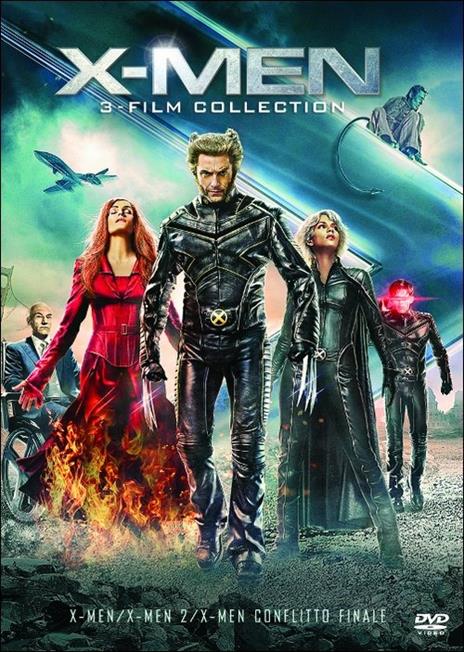 X-Men Trilogy (3 DVD) di Brett Ratner,Bryan Singer