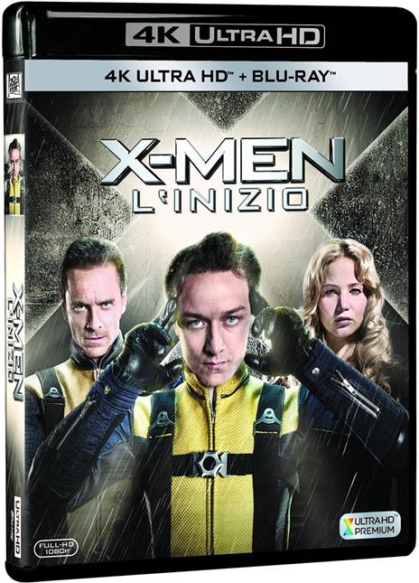 X-Men. L'inizio (Blu-ray + Blu-ray 4K Ultra HD) di Matthew Vaughn