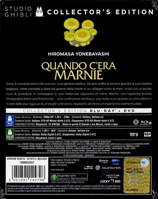 Quando c'era Marnie. Collector's Edition (DVD + Blu-ray) di Hiromasa Yonebayashi - 2
