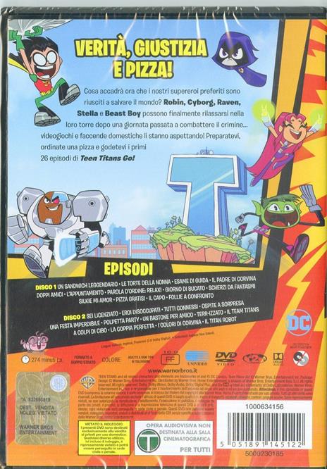 Teen Titans Go! Stagione 1. Vol. 1. Mission to Misbehave (2 DVD) - DVD - 2