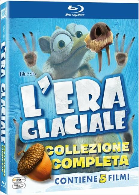 L' era glaciale 1 - 5 (5 Blu-ray) di Galen Tan Chu,Steve Martino,Carlos Saldanha,Mike Thurmeier,Chris Wedge