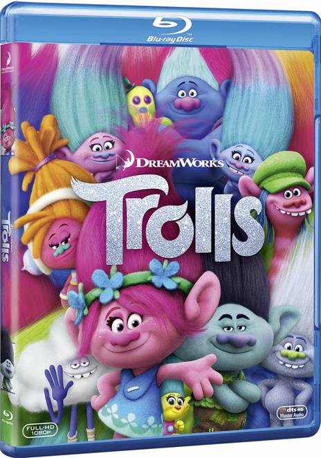 Trolls (Blu-ray) di Mike Mitchell,Walt Dohrn - Blu-ray