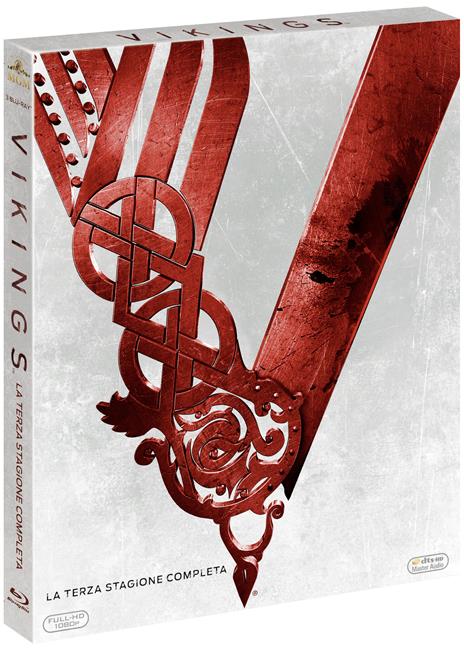 Vikings. Stagione 3 (3 Blu-ray) di Ken Girotti,Ciaran Donnelly,Johan Renck - Blu-ray