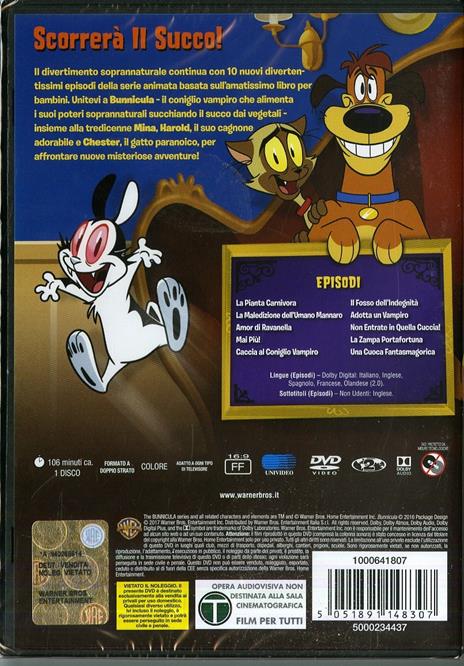 Bunnicula. Stagione 1. Vol. 2 (DVD) - DVD - 2