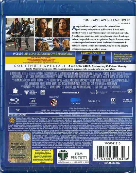Collateral Beauty (Blu-ray) di David Frankel - Blu-ray - 10