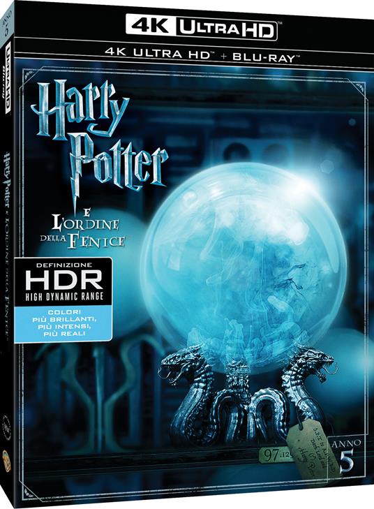Harry Potter e l'ordine della Fenice (Blu-ray + Blu-ray 4K Ultra HD) di David Yates