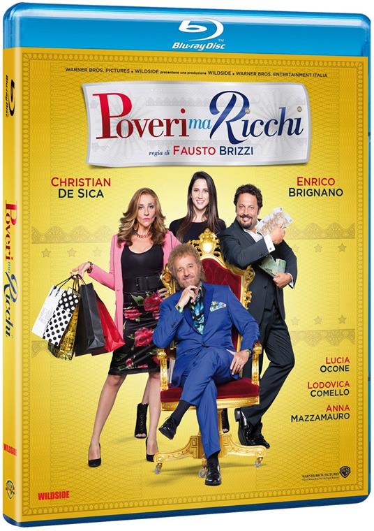 Poveri ma ricchi (Blu-ray) di Fausto Brizzi - Blu-ray