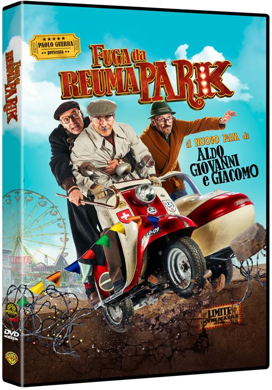 Fuga da Reuma Park (DVD) di Aldo Baglio,Giovanni Storti,Giacomo Poretti,Morgan Bertacca - DVD