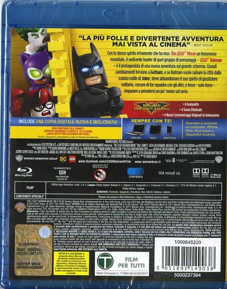Lego Batman. Il film (Blu-ray) di Chris McKay - Blu-ray - 10