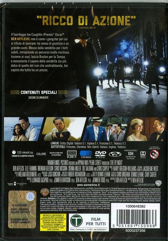 La legge della notte (DVD) di Ben Affleck - DVD - 2