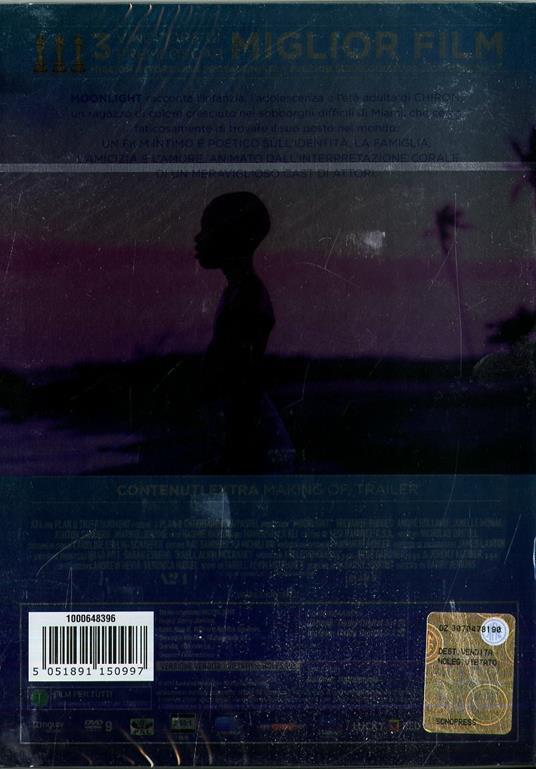 Moonlight (DVD) di Barry Jenkins - DVD - 2