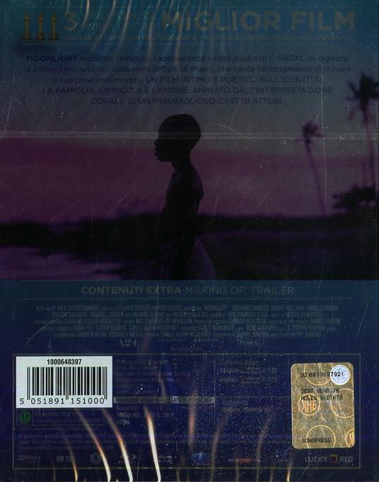 Moonlight (Blu-ray) di Barry Jenkins - Blu-ray - 2