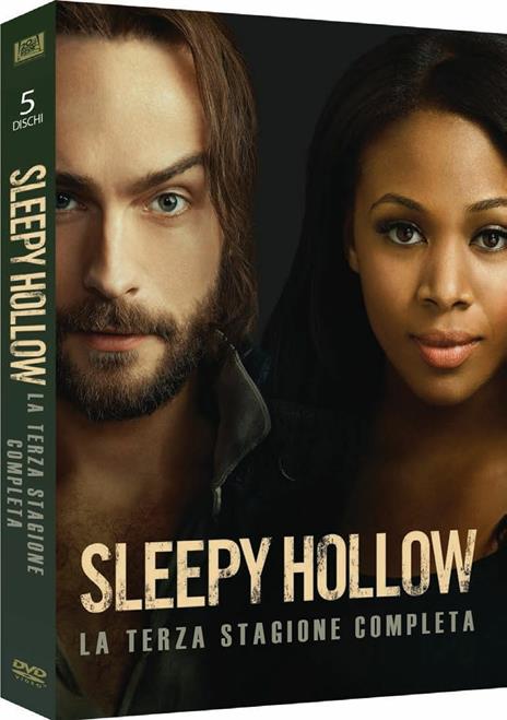 Sleepy Hollow. Stagione 3. Serie TV ita (5 DVD) di Russell Lee Fine,Paul A. Edwards,Dwight H. Little,Wendey Stanzler,Kate Dennis,Olatunde Osunsanmi,Sylvain White - DVD