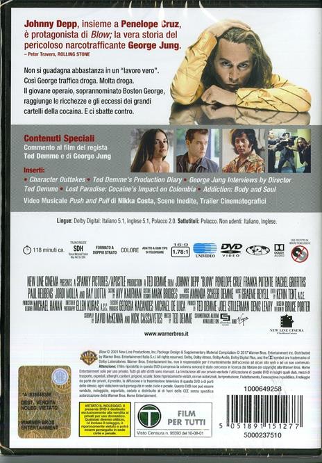 Blow (DVD) di Ted Demme - DVD - 3