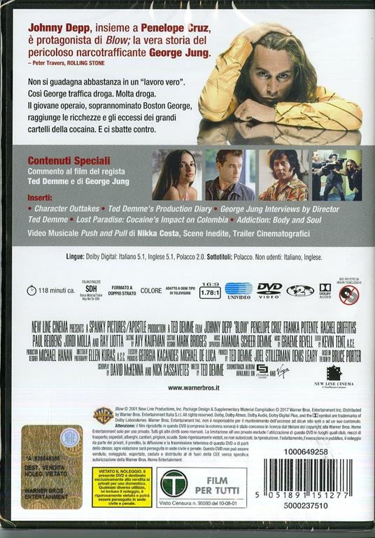 Blow (DVD) di Ted Demme - DVD - 3
