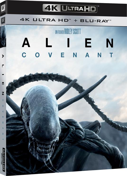 Alien: Covenant (Blu-ray + Blu-ray 4K Ultra HD) di Ridley Scott - Blu-ray + Blu-ray Ultra HD 4K