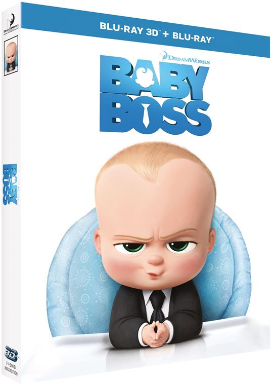 Baby Boss (Blu-ray + Blu-ray 3D) di Tom McGrath - Blu-ray + Blu-ray 3D