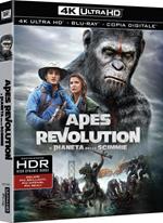 Apes Revolution. Il pianeta delle scimme (Blu-ray + Blu-ray 4K Ultra HD)