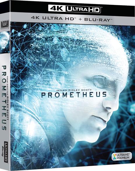 Prometheus (Blu-ray + Blu-ray 4K Ultra HD) di Ridley Scott