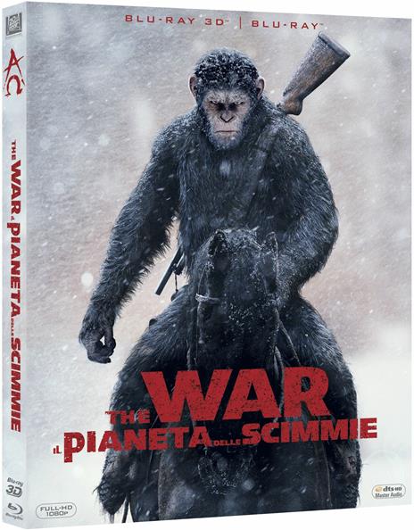 The War. Il pianeta delle scimmie (Blu-ray 3D) di Matt Reeves - Blu-ray + Blu-ray 3D