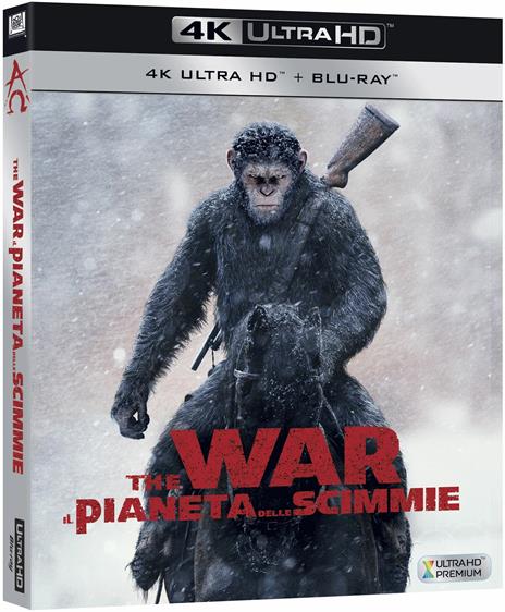 The War. Il pianeta delle scimmie (Blu-ray + Blu-ray 4K Ultra HD) di Matt Reeves