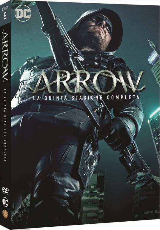 Arrow. Stagione 5. Serie TV ita (5 DVD) di John Behring,Michael Schultz,Guy Norman Bee - DVD