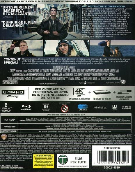 Dunkirk (Blu-ray + Blu-ray 4K Ultra HD) di Christopher Nolan - Blu-ray + Blu-ray Ultra HD 4K - 7