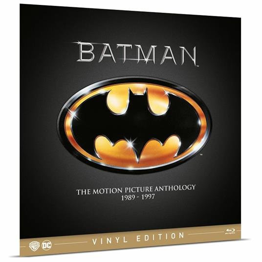 Batman Anthology 1989-1997. Vinyl Edition (4 Blu-ray) di Tim Burton,Joel Schumacher