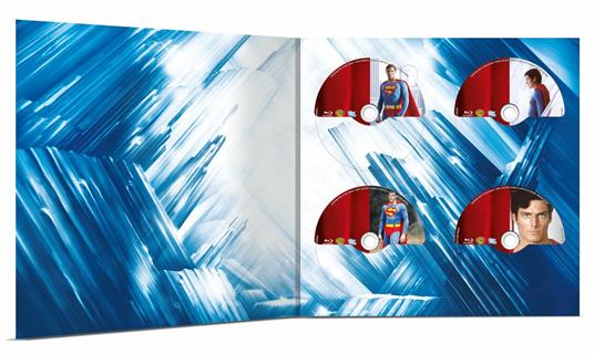 Superman Anthology. Vinyl Edition (4 Blu-ray) di Richard Donner,Sidney J. Furie,Richard Lester - 2