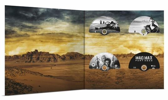 Mad Max Anthology. Vinyl Edition (4 Blu-ray) di George Miller,George Ogilvie - 2
