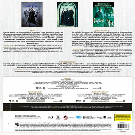 Matrix Collection. Vinyl Collection (3 Blu-ray) di Andy Wachowski,Larry Wachowski - 3