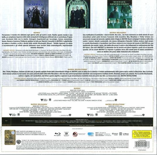 Matrix Collection. Vinyl Collection (3 Blu-ray) di Andy Wachowski,Larry Wachowski - 4