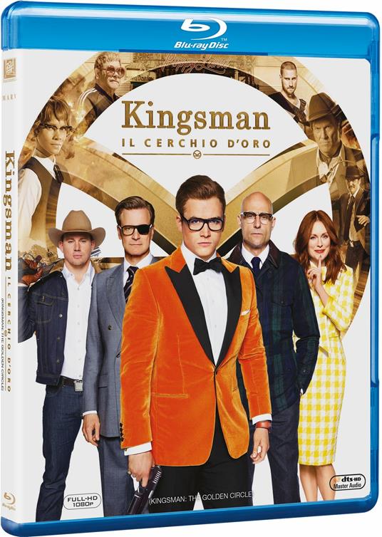 Kingsman. Il cerchio d'oro (Blu-ray) di Matthew Vaughn - Blu-ray