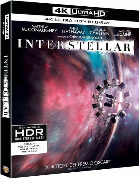 Interstellar (Blu-ray + Blu-ray Ultra HD 4K) di Christopher Nolan