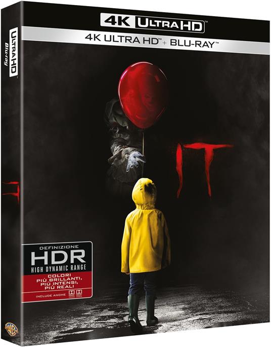 IT - 2017 (Blu-ray + Blu-ray 4K Ultra HD) di Andy Muschietti
