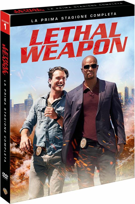 Lethal Weapon. Stagione 1. Serie TV ita (4 DVD) di Steve Boyum,Jason Ensler,Antonio Negret,Rob Seidenglanz - DVD
