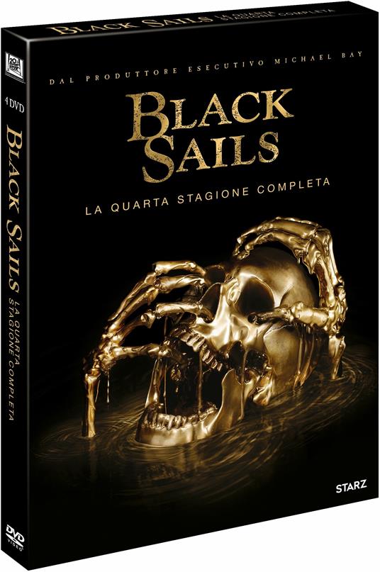 Black Sails . Stagione 4. Serie TV ita (4 DVD) di Neil Marshall,Sam Miller,Marc Munden - DVD