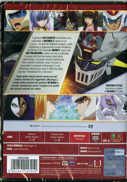 Mazinga Z. Infinity (DVD) di Junji Shimizu - DVD - 12